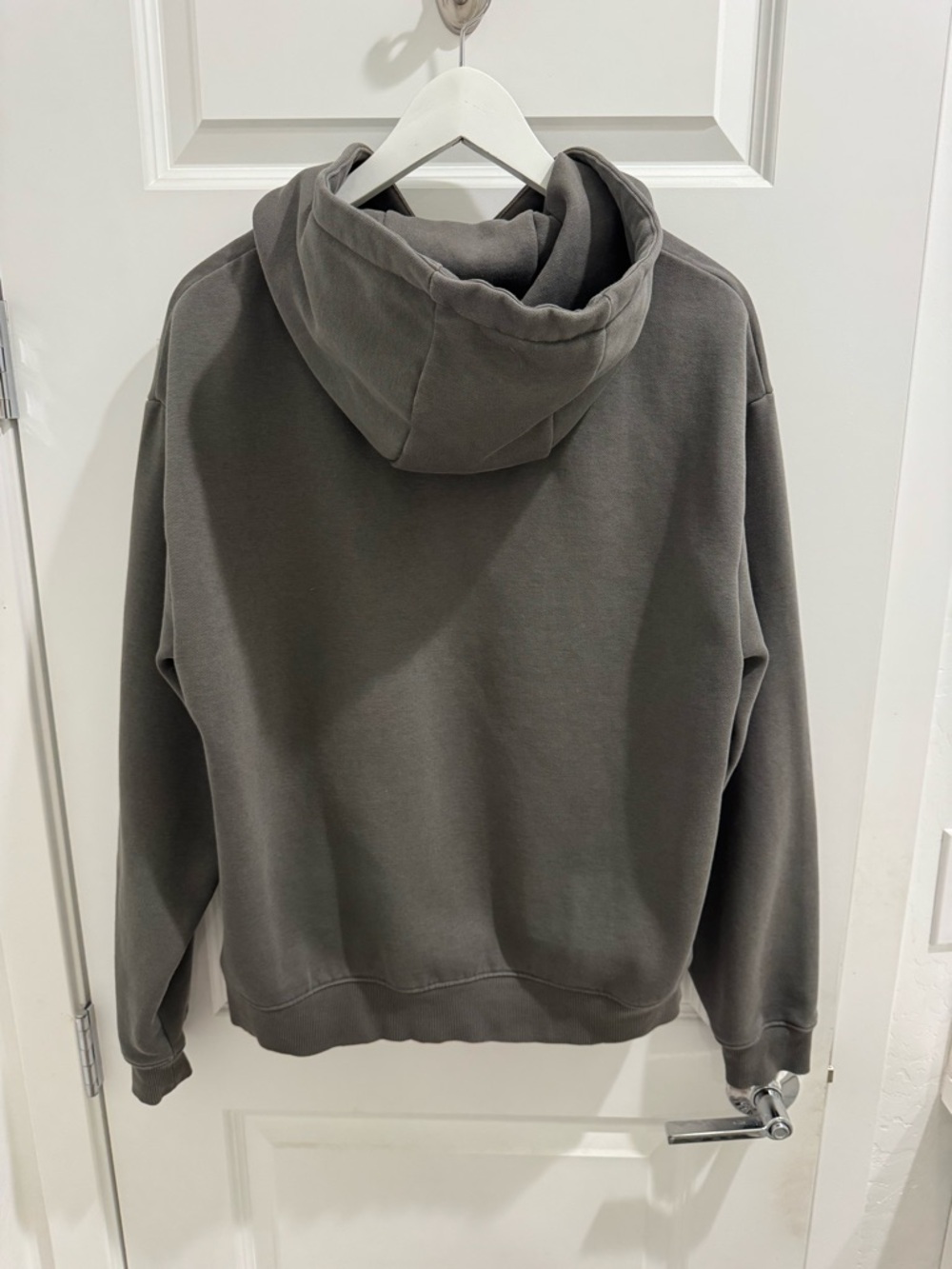 Grey Rick Owens style hoodie - Picture 2 of 2